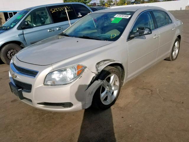 1G1ZB5EB2AF223463 - 2010 CHEVROLET MALIBU LS  photo 2