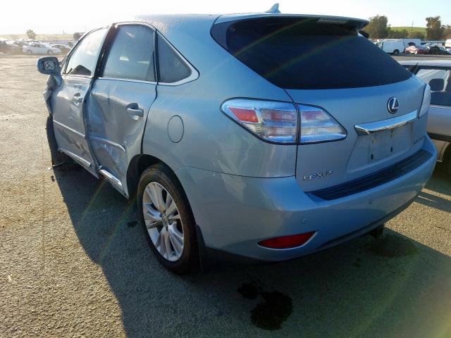 JTJZB1BA0A2001553 - 2010 LEXUS RX 450  photo 3