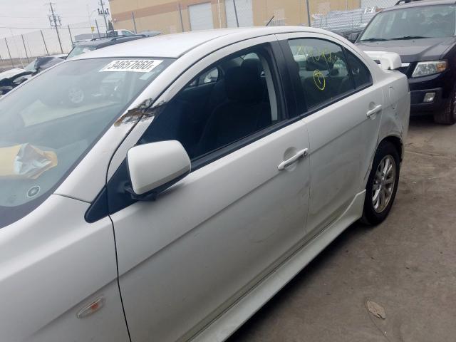 JA32U2FU4BU600579 - 2011 MITSUBISHI LANCER ES/ES SPORT  photo 9