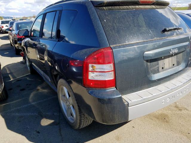 1J8FT57W77D132175 - 2007 JEEP COMPASS LIMITED  photo 3