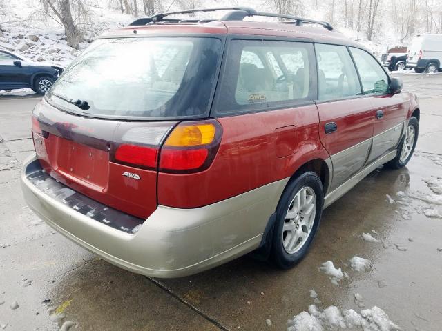 4S3BH675447622586 - 2004 SUBARU LEGACY OUTBACK AWP  照片 4