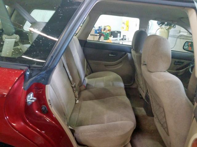 4S3BH675447622586 - 2004 SUBARU LEGACY OUTBACK AWP  照片 6