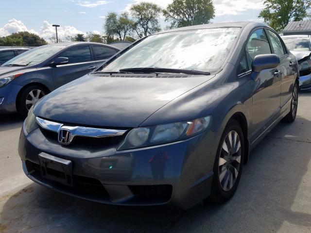 2HGFA16829H344370 - 2009 HONDA CIVIC EX  photo 2