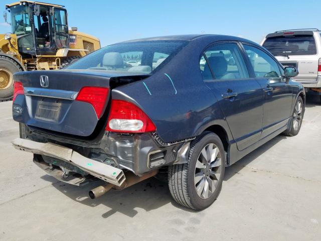 2HGFA16829H344370 - 2009 HONDA CIVIC EX  photo 4