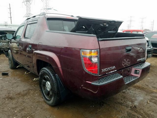 2HJYK16278H509632 - 2008 HONDA RIDGELINE RT  photo 3