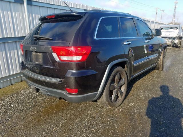 1C4RJFCT3DC649308 - 2013 JEEP GRAND CHEROKEE OVERLAND  photo 4