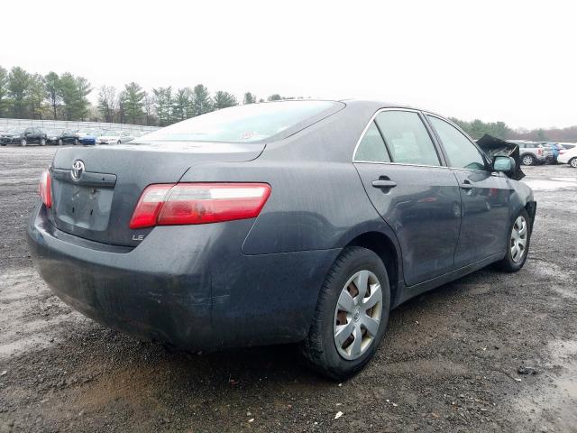 4T1BE46K97U694308 - 2007 TOYOTA CAMRY CE  photo 4