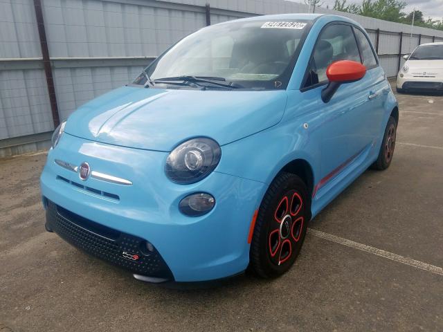 3C3CFFGE2HT611697 - 2017 FIAT 500 ELECTRIC  photo 2