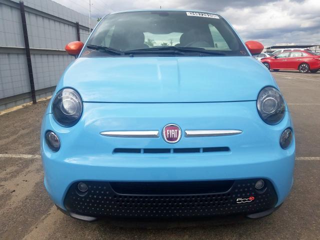 3C3CFFGE2HT611697 - 2017 FIAT 500 ELECTRIC  photo 9