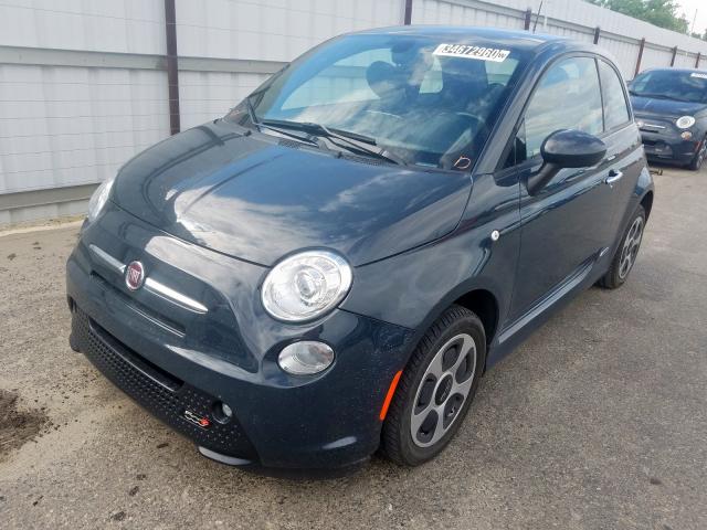 3C3CFFGE5HT605974 - 2017 FIAT 500 ELECTRIC  photo 2