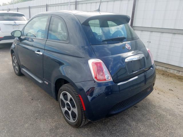 3C3CFFGE5HT605974 - 2017 FIAT 500 ELECTRIC  photo 3