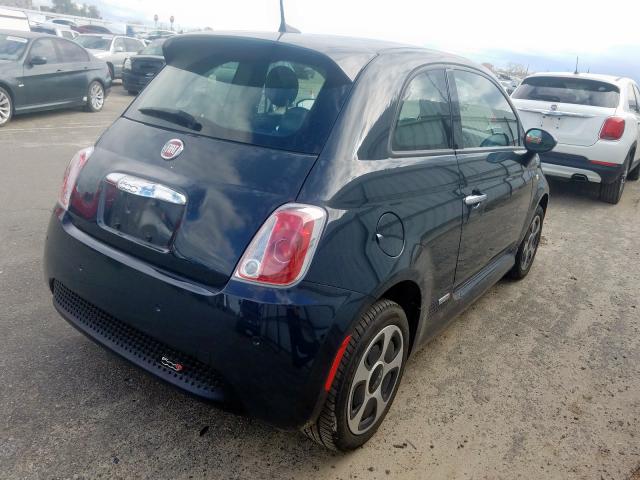 3C3CFFGE5HT605974 - 2017 FIAT 500 ELECTRIC  photo 4