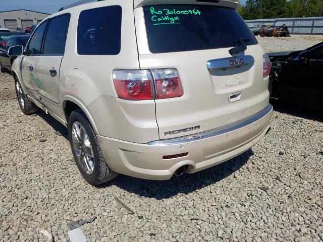 1GKKRTED5BJ354352 - 2011 GMC ACADIA DENALI  photo 3