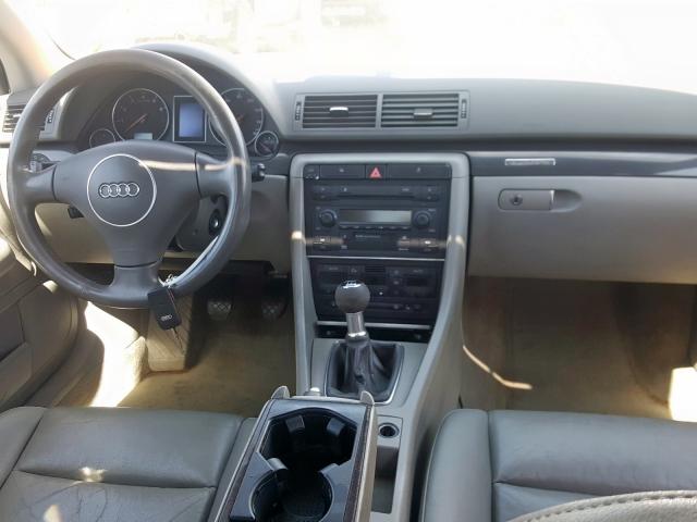 WAULC68E45A061020 - 2005 AUDI A4 1.8T QUATTRO  photo 9