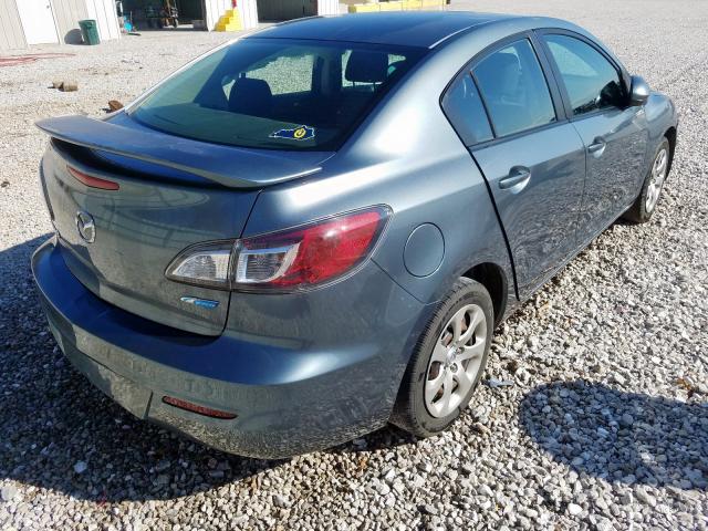 JM1BL1U71D1708268 - 2013 MAZDA 3 I  photo 4