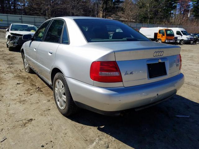 WAUCB28DXXA330160 - 1999 AUDI A4 1.8T QUATTRO  photo 3