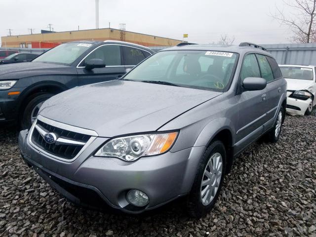 4S4BP61C487341805 - 2008 SUBARU OUTBACK 2.5I  photo 2