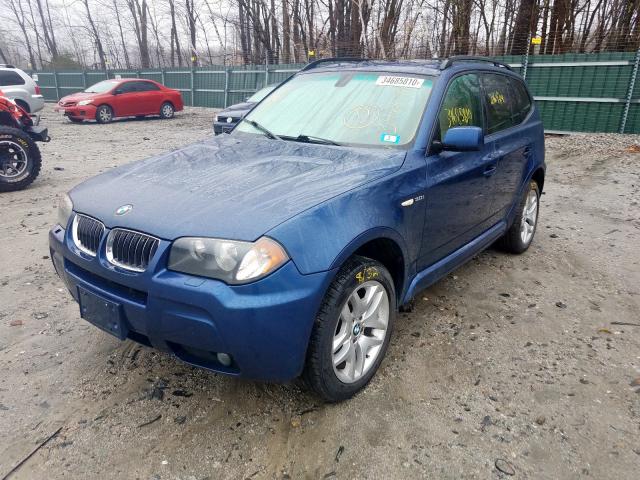 WBXPA93496WG85075 - 2006 BMW X3 3.0I  photo 2