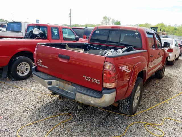 5TEJU62N36Z150035 - 2006 TOYOTA TACOMA DOUBLE CAB PRERUNNER  photo 4