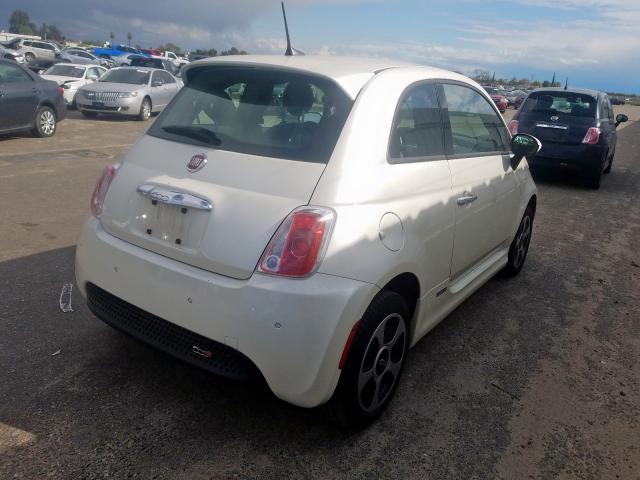 3C3CFFGE6HT609158 - 2017 FIAT 500 ELECTRIC  photo 4