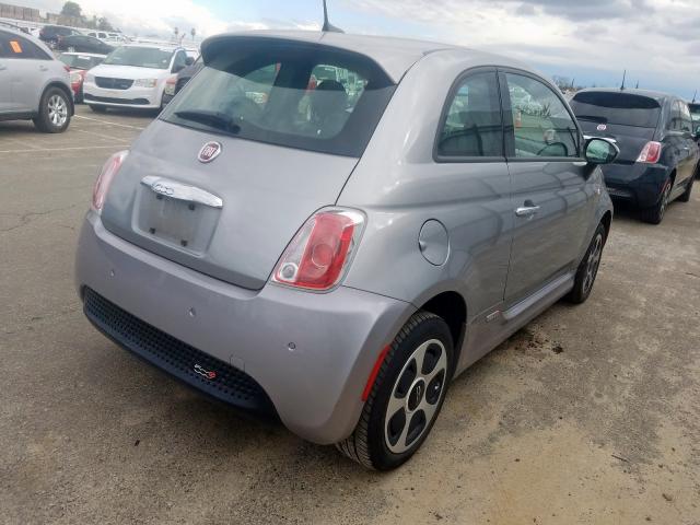 3C3CFFGE2HT609173 - 2017 FIAT 500 ELECTRIC  photo 4