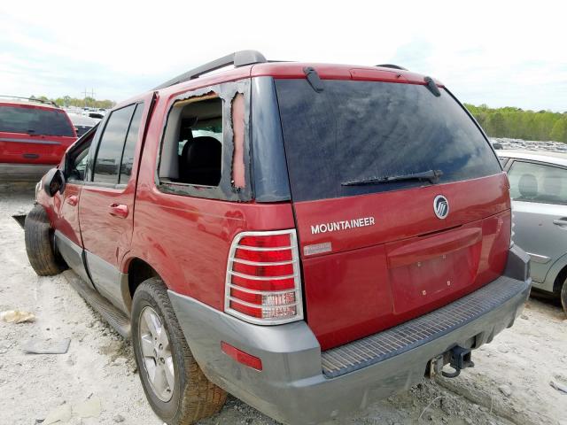 4M2ZU66K95UJ07078 - 2005 MERCURY MOUNTAINEER  photo 3