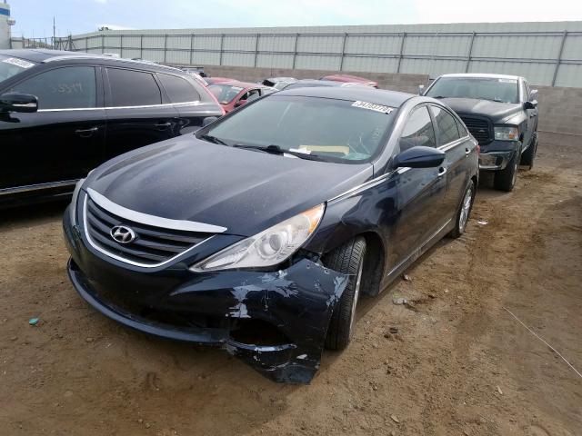 5NPEB4AC4EH906274 - 2014 HYUNDAI SONATA GLS  photo 2