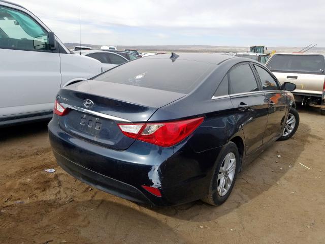 5NPEB4AC4EH906274 - 2014 HYUNDAI SONATA GLS  photo 4