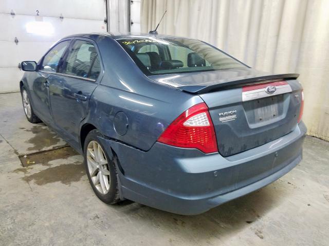 3FAHP0JA8CR320392 - 2012 FORD FUSION SEL  photo 3