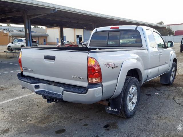 5TEUU42N08Z549120 - 2008 TOYOTA TACOMA ACCESS CAB  ფოტო 4