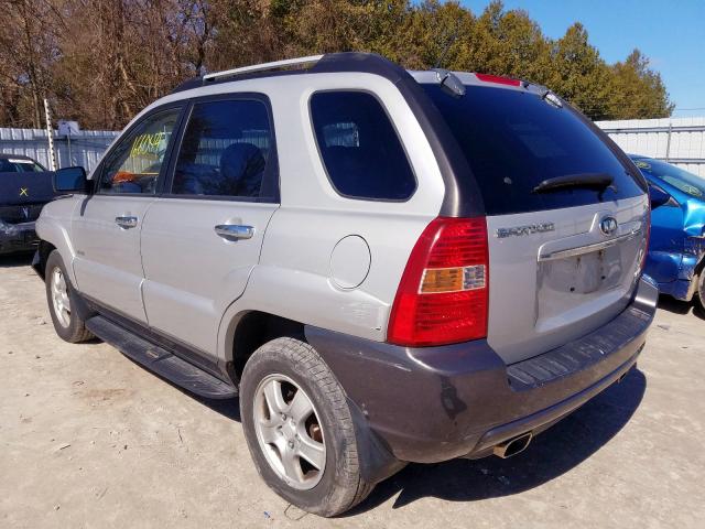 KNDJE723877438854 - 2007 KIA SPORTAGE EX  photo 3