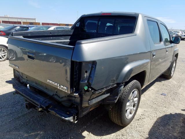 2HJYK16557H504180 - 2007 HONDA RIDGELINE RTL  photo 4