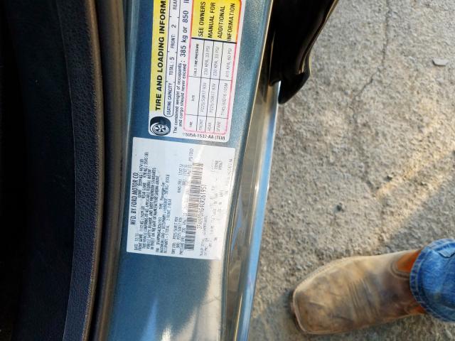 3FAHP0HG4CR261951 - 2012 FORD FUSION SE  photo 10