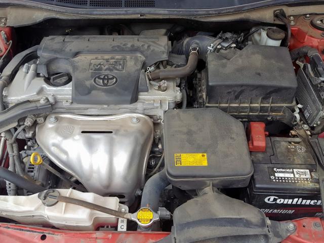 4T4BF1FK8CR265043 - 2012 TOYOTA CAMRY BASE  photo 7