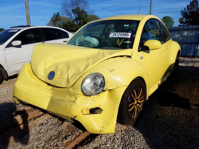3VWBS21C51M419917 - 2001 VOLKSWAGEN NEW BEETLE GL  照片 2