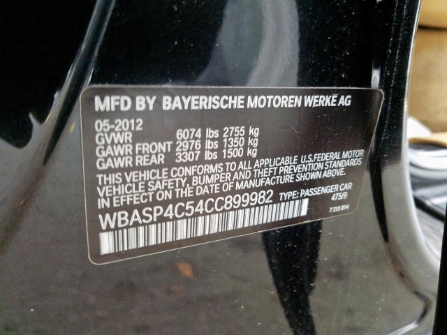 WBASP4C54CC899982 - 2012 BMW 550 XIGT  photo 10