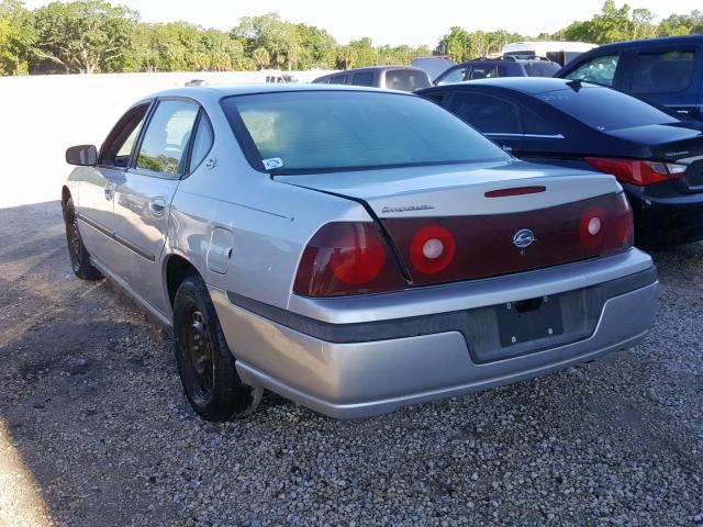 2G1WF55E329159848 - 2002 CHEVROLET IMPALA  photo 3