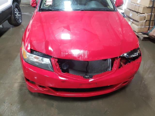 JH4CL968X7C009947 - 2007 ACURA TSX RED photo 9