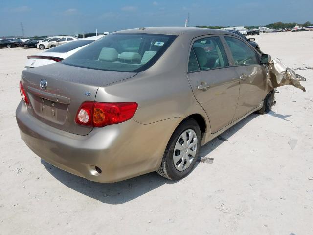 1NXBU4EE0AZ285247 - 2010 TOYOTA COROLLA BASE  photo 4