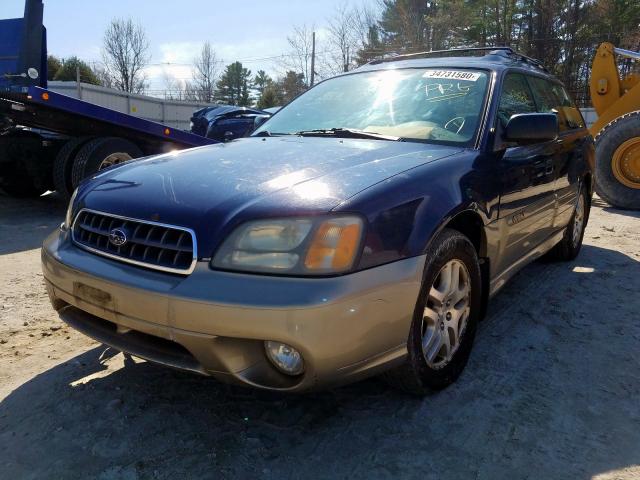 4S3BH675737608759 - 2003 SUBARU LEGACY OUTBACK AWP  photo 2