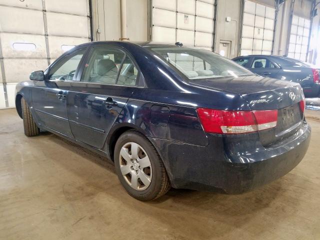 5NPET46C98H303279 - 2008 HYUNDAI SONATA GLS  photo 3