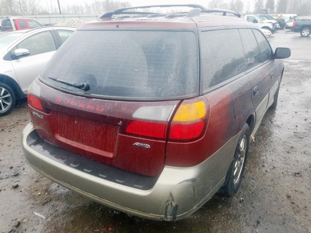 4S3BH675747605832 - 2004 SUBARU LEGACY OUTBACK AWP  照片 4