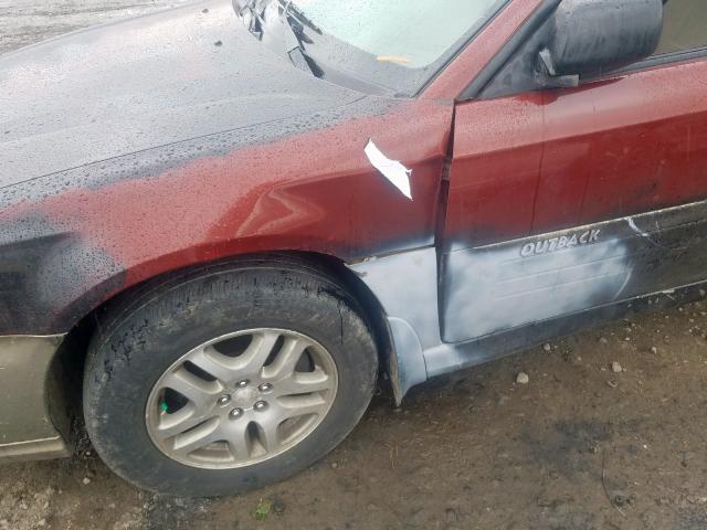 4S3BH675747605832 - 2004 SUBARU LEGACY OUTBACK AWP  照片 9