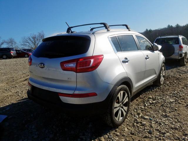 KNDPCCA21D7458800 - 2013 KIA SPORTAGE EX  photo 4