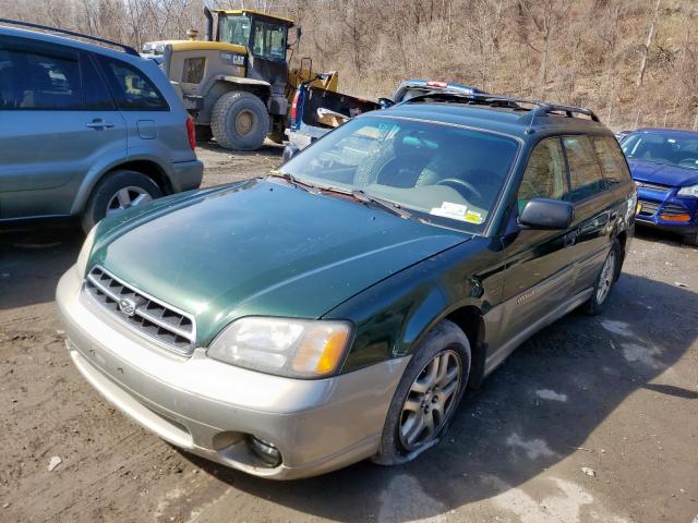 4S3BH6758Y7637808 - 2000 SUBARU LEGACY OUTBACK AWP  照片 2