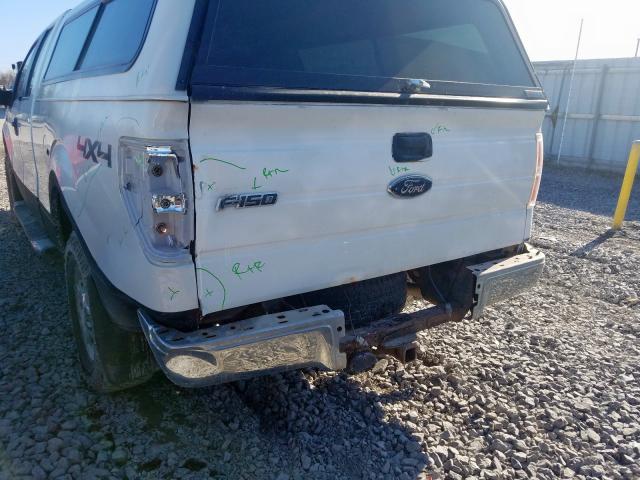 1FTEX1E81AKE51241 - 2010 FORD F150 SUPER CAB  photo 9