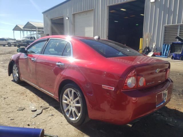 1G1ZG5E74CF288685 - 2012 CHEVROLET MALIBU LTZ წითელი ფოტო 3