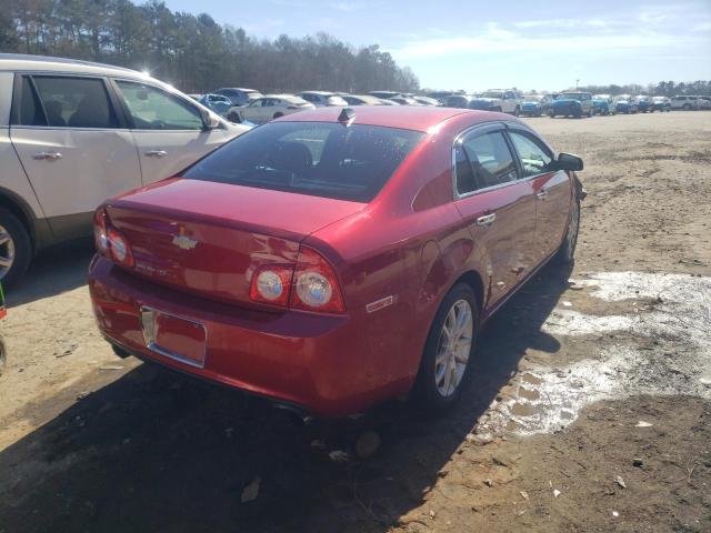 1G1ZG5E74CF288685 - 2012 CHEVROLET MALIBU LTZ წითელი ფოტო 4