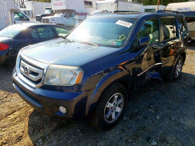 5FNYF4H93BB052836 - 2011 HONDA PILOT TOURING  photo 2