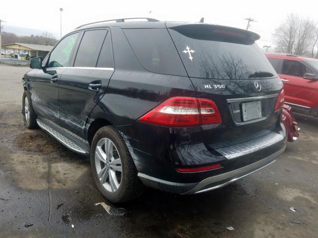 4JGDA5HB1EA278209 - 2014 MERCEDES-BENZ ML 350 4MATIC  photo 3